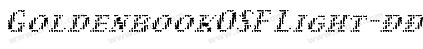 GoldenbookOSF Light字体转换 GoldenbookOSF Light字体转换
